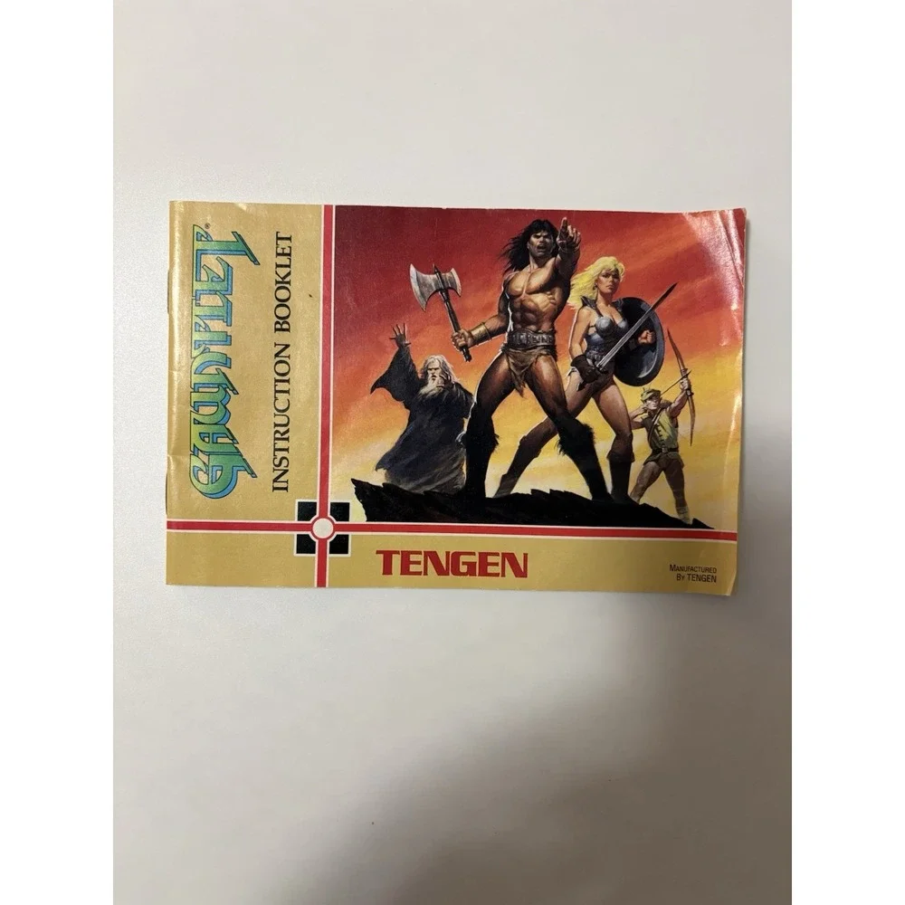 NES Gauntlet CIB Nintendo Tengen Complete